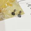 Color acero plata Serie Acero titanio material incoloro superventas nuevo superventas aretes de tornillo tachuelas para cartílago