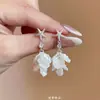 Estilo Vacaciones en la Playa~Pendientes de Borla de Concha de Estrella de Mar Diseño Retro de Nicho Único Dulce Delicado Hermoso Accesorios para Pendientes