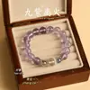 Coisas boas mais vendidas frequentemente no novo bracelete nove-roxo luxo leve temperamento de pérolas da corte para presentes de aniversário de namoradas