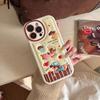 Para Apple 16promax Phone Case Bonito Couro Dachshund Dog iPhone15 Desenho Animado 14 Macio 13 Internet Vermelho 15