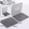Caja de plástico PP de color niebla para gafas de lectura para miopía, caja universal para gafas de sol, caja de gafas de sol, caja de gafas