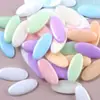 Parches de pasador ovalados de colores de caramelo degradado, materiales para fundas de teléfono y accesorios para el cabello DIY, venta al por mayor