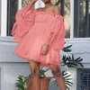 Vestido Midi de Color Sólido con Tirantes de Cintura Alta, Estilo Temperamento Commuter, Vestido de Comercio Exterior para Mujer, Amazon Transfronterizo Europeo y Americano 2023
