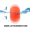 Luoyang Flotador de Pesca de Bolas Flotador de Media Agua Bola Esférica Flotador Luya Carassius auratus Flotador Pesca Divertida Flotador Redondo Grupo de Pesca Deslizante