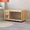 Villa Gato Espacio Jaula de Gato de Lujo Tienda de Mascotas Casa para Gatos Hogar Nido para Gatos de Interior Gabinete para Gatos Otros Tapetes para Arenero de Gato