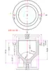 Boquilla de bebedero grande de molde, manguito de bebedero, boquilla de bebedero grande de molde, boquilla de bebedero P20S45C anillo de posicionamiento, piezas estándar