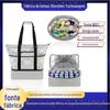 Bolsa Satchel Mais Vendida do Fabricante com Fonte BSCI, Casual, para Praia, Conservação de Alimentos, Grande Capacidade, Compartimentada, Uso Duplo, Bolsa para Viagem ao Ar Livre