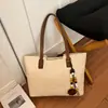 Bolso Sencillo Transfronterizo para Mujer 2026 Nuevo Estilo de Moda Tendencia Bolso de Hombro Único Bolso Tote Coreano de Gran Capacidad