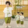 Hanfu infantil, traje Tang estilo chinês para meninos, traje antigo para meninas, roupa tradicional chinesa de verão para performance no Dia das Crianças