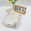 Prato irregular de melamina plástico petisco prato de prato frio prato de peixe oval de porcelana restaurante refogado