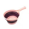 Cucharón Plegable para Agua de Cocina con Mango Largo, Cuchara de Agua de Plástico para Uso Doméstico, Se Puede Colgar para Regar Flores, Cucharón Flotante, Cucharón