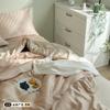 Luxo leve 60 Lanjing Tencel Conjunto de quatro peças Verão Lyocell Nu Dormir Gelo Seda Lençol Capa de edredom Estilo Cama Conjunto de três peças
