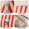 Bolsa de Almacenamiento para Ropa Interior de Viaje, Bolsa de Almacenamiento de Gran Capacidad Estilo Dibujos Animados para Sujetadores y Artículos Varios de Viaje de Negocios, Bolsa Organizadora Portátil Impermeable para Artículos de Tocador