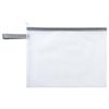 Bolsa de Archivo de PVC Transparente Bolsa de Almacenamiento para Clasificación de Materias de Libros de Texto para Estudiantes de Gran Capacidad Engrosada Impermeable con Cremallera Bolsa de Información