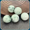 Um lote a granel de contas de flor flutuante de jade para artesanato, contas soltas feitas à mão, pulseira trançada DIY, colar, brincos, pingentes, acessórios para bolsa