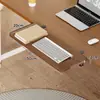 Tablero de Extensión para Escritorio Plegable Gadget para Escritorio de Oficina Expansión Lateral Alargamiento Ensanchamiento Brazo de Soporte Bandeja para Teclado