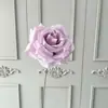 Flor de Rosa Individual de Diamante Artificial para Decoración de Boda, Flor Artificial para Pared de Flores de Boda, Arreglo Floral de Piso, Arreglo Floral, Flor Artificial al por Mayor