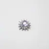 Arete de titanio F136 con forma de erizo de mar y corazón para lóbulo de la oreja, Piercing para labio de erizo de mar con rosca interna de titanio G23, Accesorio de joyería para la oreja