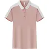 Ropa de Trabajo Rosa para Maestra de Jardín de Infancia Logo Personalizado Jardín de Infancia Educación Temprana Uniformes de Jardín de Infancia Institución de Capacitación Salón de Belleza Camisa Polo Ropa de Trabajo