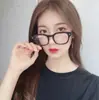 Gafas Cuadradas Estilo Hyuna Anti Luz Azul Sin Receta 2022 Nueva Moda Tendencia Unisex Celebridad de Internet Gafas para Fotografía Callejera