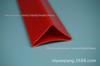 Prateleira de exposição tubo triangular tubo de plástico triângulo tubo em forma de PVC tubo de suporte de plástico clipe de exibição tubo de plástico