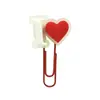 Clip para sujetapapeles navideño que brilla en la oscuridad, marcapáginas de goma blanda, clip marcador de página para libro de estudiante, pequeño regalo de Navidad, en stock