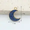 Fabricante de Acessórios de Joalheria em Forma de Coração, Atacado de Joias DIY Artesanais de Liga, Acessórios de Joalheria DIY com Gotejamento de Óleo Transfronteiriço