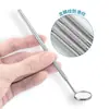 Herramientas Dentales, Limpieza Dental, Set de Herramientas para el Cuidado Bucal, Eliminación de Manchas Dentales, Sarro, Tartamudez, Espejo Bucal Sonda