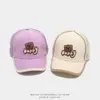 Nueva Gorra de Malla de Dibujos Animados de Comercio Exterior para Bebé de 2 Años, Gorra de Béisbol con Visera al por Mayor, Sombrero de Verano con Protección Solar para Niños