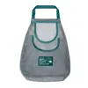 Bolsa suspensa para frutas e vegetais bolsa de rede para armazenamento de cebola gengibre alho bolsa de armazenamento doméstica oca respirável portátil de mão atacado