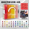 Marcadores acrílicos líquidos directos para uso artístico, colores apilables, punta suave, 84 colores de bolígrafos acrílicos para estudiantes de primaria, al por mayor