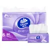 Papel de algodón Vida resistente papel de seda tridimensional S 3 capas 90 extracciones servilleta de papel para el hogar una generación de pelo
