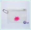 Bolsa autosellable de PVC transparente de fábrica para joyería, bolsa de embalaje con banda de goma de PVC, bolsa de PVC para diadema, banda de goma, adorno para la cabeza