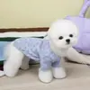 Roupa para Cães e Gatos, Ursos de Pelúcia, Schnauzers, Cães Pequenos, Camisa Térmica Confortável para Outono e Inverno com 25 Fivelas
