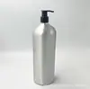 Botella de Aluminio de 600ml con Hombro Redondo con Bomba de Loción Fabricante de Origen
