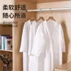 Roupão Descartável para Viagem, Toalha de Banho Descartável de Hotel, Espesso, Absorvente, Secagem Rápida, Touca para Secar o Cabelo, Conjunto Portátil