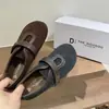 Zapatos Casuales Retro Versátiles de Gamuza Estilo Coreano para Mujer, Nueva Moda Primavera Temprana 2026, Zapatos Ligeros de Moda con Velcro y Suela Plana