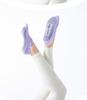 Meias de Yoga Femininas Antiderrapantes de Silicone Primavera e Outono Meias Esportivas para Fitness Indoor Tira Cruzada Meias de Pilates Venda por Atacado