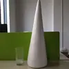 Cono de bola de espuma de poliestireno, arcilla ultraligera, accesorios para decoración navideña, material artesanal para bricolaje, bola de espuma