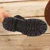 Botines Martin de color liso, neutros y versátiles, estilo nuevo otoño/invierno, estilo europeo y americano, con gamuza y cordones, colección transfronteriza 2026, talla grande, con tacón grueso para mujer