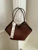 Bolso Cruzado Casual de Moda Verano 2026, Gran Capacidad, Diseño Nuevo Único para Mujer, Estilo de Nicho, Bolso Tote con Contraste de Color
