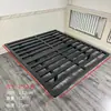 Cama flotante con estructura de acero, versión reforzada, tamaño ampliado de 2*2,2 m, varias dimensiones, capacidad de carga mejorada para usuarios pesados