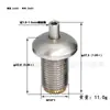 Accesorios de Bloqueo de Cable de Tensión para Lámpara Colgante de Cable de Acero Abrazadera de Cable de Cobre Telescópica Ferretería para Ajustador de Cable de Iluminación
