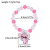 Pulsera Infantil Popular Europea y Americana Transfronteriza de Amazon Caricatura Stitch Pulsera de Dopamina Joyería de Princesa para Niña Pequeña