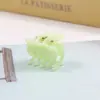 Clip de Oreja de Belleza de 3 cm de Venta Caliente Pinza de Tiburón Pinza de Garra Pequeña para Flequillo Lateral Pinza de Pelo Pequeña Simple Elegante