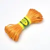 20 metros/2.5mm color de corbata china 5 hilos al por mayor alambre de cuerda tejido a mano para joyería DIY