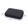 Funda protectora de almacenamiento digital Estuche duro de fibra de carbono EVA Caja protectora para unidad U de 2.5 pulgadas Cable de auriculares Disco duro móvil A prueba de golpes