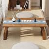 Mesa Pequeña de Bambú para Ventana Saliente Mesa Kang Doméstica Mesa de Centro Mesa de Té Tatami Japonés Mesa Baja para Dormitorio Sala de Estar Ventana Producto Nuevo