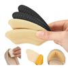 Adesivos Antiderrapantes com Partículas para Salto Alto, Adesivos de Salto Anti-Desgaste e Anti-Queda com Rebote, Almofadas Meio Tamanho Invisíveis