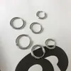 Pendientes de aro de acero de titanio de estilo simple para mujer, pendientes 2022, nueva moda, temperamento, pendientes de círculo personalizados